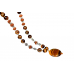 8 Mukhi Rudraksha and Tiger Eye Beads Mala