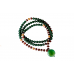 Green Onyx and Sandalwood Mala - i