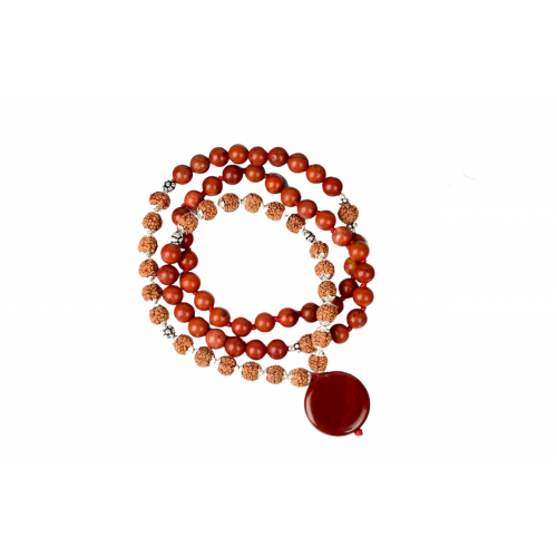 6 Mukhi Skanda Mala and Bracelet Set