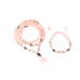 Rose Quartz Mala and Bracelet Set