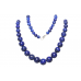 Lapis Lazuli Round Mala - 8mm to - 15mm