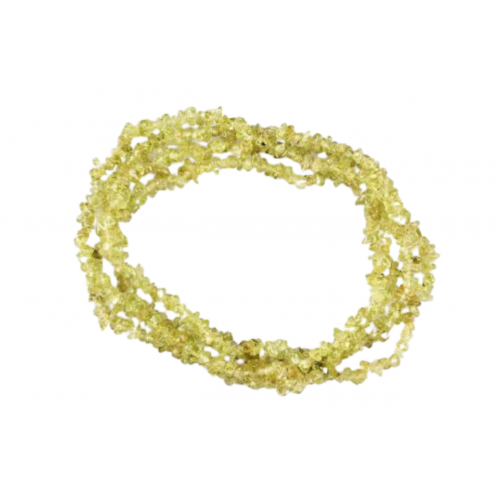 Peridot Uncut Beads Necklace