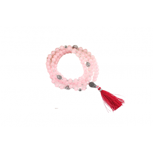 Rose Quartz Beads Mala