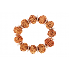 9 Mukhi Durga Shakti Bracelet Disc Shaped Spacer Small