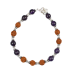 Amethyst and Rudraksha Bracelet - I