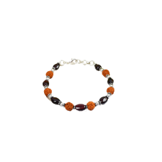 Rudraksha Garnet Bracelet