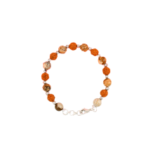 Rudraksha Jasper Bracelet - Design I