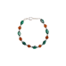Rudraksha Malachite Bracelet - Design III