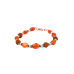 Rudraksha and Carnelian Bracelet - I