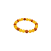 Yellow Jade and Rudraksha Bracelet