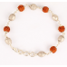 Rudraksha and Parad Bracelet in silver - 10 to 13mm