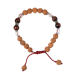 Rudraksha with Sphatik and Red Tiger Eye Bracelet