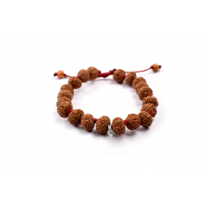 10 mukhi Narayan bracelet from Java in silk thread 10 mm