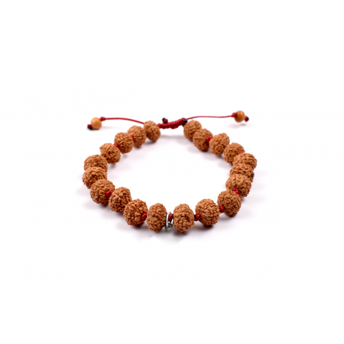 10 mukhi Narayan bracelet from Java in silk thread 11 mm