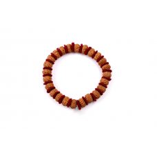 10 mukhi Narayan bracelet from Java in woolen spacers 10 mm