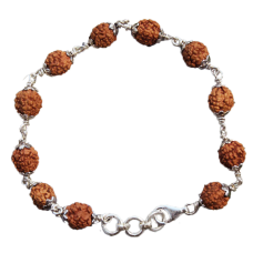 Brahma Bracelet - Java in Silver Capping