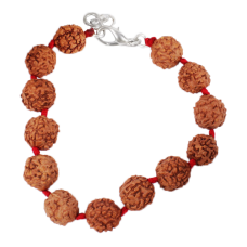 Rudraksha Bracelet in thread - 11 mm