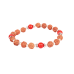 6 mukhi Java Bracelet with Coral