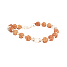 6 mukhi Java Bracelet with Pearl