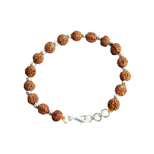 6 Mukhi Mars Power Bracelet - Java in Silver Balls