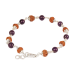 7 Mukhi with Amethyst Bracelet in Silver