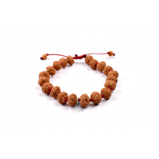 7 mukhi Goddess Laxmi  bracelet from Java in silk thread - 11mm