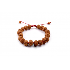 8 Mukhi Lord Ganesha Bracelet from Java in Silk Thread - 12mm