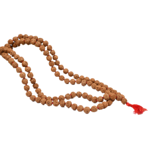 Rudraksha Mala 12mm - Semi Chikna Beads