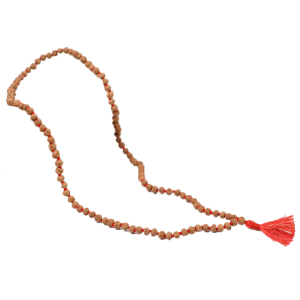 Rudraksha Mala 6mm - Semi Chikna Beads