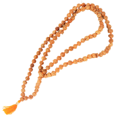 Rudraksha mala in thread - 6mm