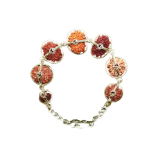 Sanjeevani Bracelet - Nepal Large Silver Clasp