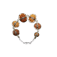 Supreme Kavacham Bracelet - Nepal Large Silver Clasp