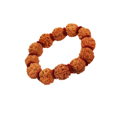 3 Mukhi Agni Nepal Bracelet-Woolen Spacer