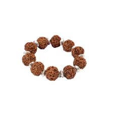 5 Mukhi Nepal Rudraksha Beads Bracelet - IX