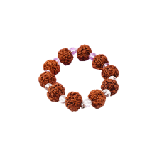 5 Mukhi Nepal Rudraksha Beads Bracelet - VI