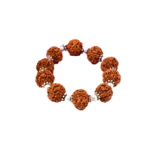 5 Mukhi Nepal Rudraksha Beads Bracelet - VII