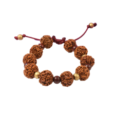 5 mukhi Nepal Rudraksha bead Bracelet - VIII