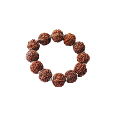 7 Mukhi Mahalaxmi Bracelet Silver Spacer