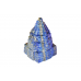 Shree Yantra In Natural Lapis Lazuli Gemstone - 94 gms 