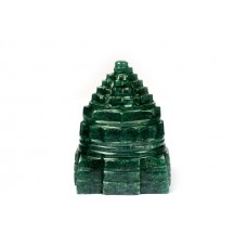 Shree Yantra In Natural Green Jade - 139-gms - i