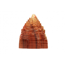 Shree Yantra In Natural Fluorite Gemstone - 103-gms