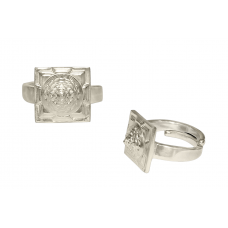 Shree Yantra Meru Ring in Silver