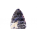 Shree Yantra In Natural Blue Sodalite - 109 gms