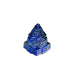 Shree Yantra In Natural Lapis Lazuli Gemstone -122-gms