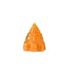 Shree Yantra In Natural Yellow Jade -97 gms