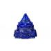 Shree Yantra In Natural Lapis Lazuli Gemstone -323-gms 