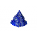 Shree Yantra In Natural Lapis Lazuli Gemstone -125-gms