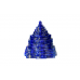 Shree Yantra In Natural Lapis Lazuli Gemstone -125-gms