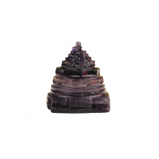 Shree Yantra In Natural Fluorite Gemstone - 100-gms