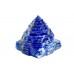 Shree Yantra In Natural Lapis Lazuli Gemstone -104-gms